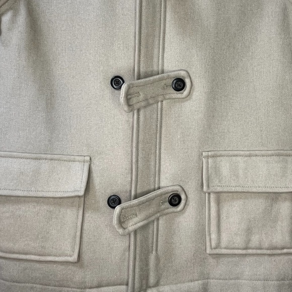 Wool Hooded Zip-Up Duffle Coat - Picture 5 of 9